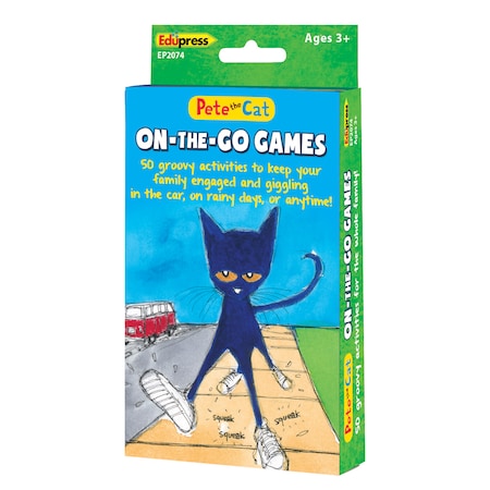 Edupress Pete the Cat On-the-Go Games TCR62074